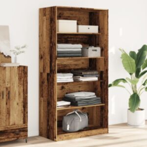 Pood24 garderoob vana puit 100 x 50 x 200 cm puitlaastplaat