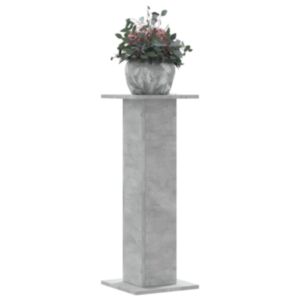 Pood24 taimealused 2 tk, betoonhall, 30x30x80 cm, tehispuit