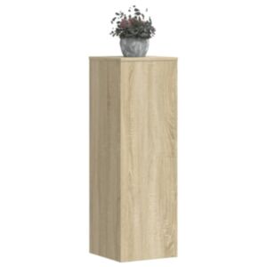 Pood24 taimealused 2 tk, Sonoma tamm, 33 x 33 x 100 cm, tehispuit