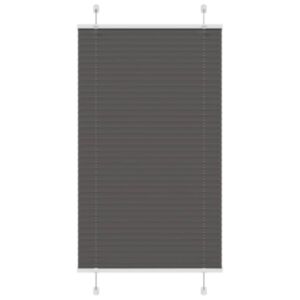 Pood24 plisseeritud ruloo must 75x100 cm kanga laius 74,4 cm polüester