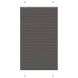 Pood24 plisseeritud ruloo must 80x100 cm kanga laius 79,4 cm polüester