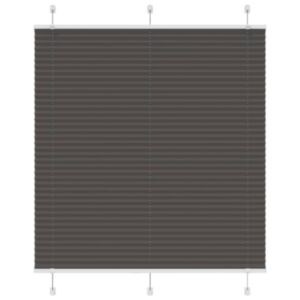 Pood24 plisseeritud ruloo must 115x100 cm kanga laius 114,4 cm