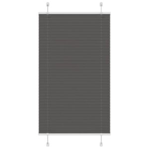 Pood24 plisseeritud ruloo must 70x150 cm kanga laius 69,4 cm polüester