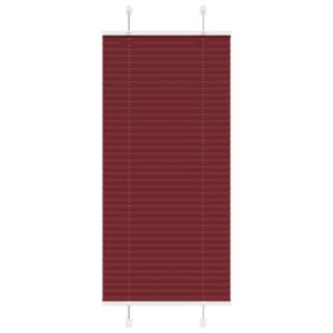 Pood24 plisseeritud ruloo Bordeaux punane 60x150 cm Kanga laius