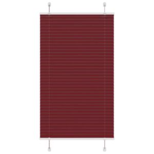 Pood24 plisseeritud ruloo Bordeaux punane 70x150 cm Kanga laius