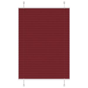 Pood24 plisseeritud ruloo Bordeaux punane 85x150 cm Kanga laius