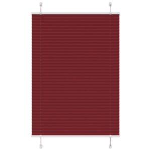 Pood24 plisseeritud ruloo Bordeaux punane 90x150 cm Kanga laius