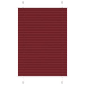 Pood24 plisseeritud ruloo Bordeaux punane 95x150 cm Kanga laius