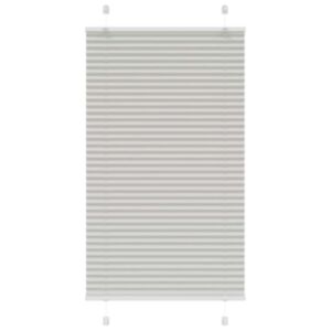 Pood24 plisseeritud ruloo helehall 80x100 cm kanga laius 79,4 cm