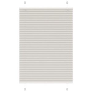 Pood24 plisseeritud ruloo helehall 100x100 cm kanga laius 99,4 cm
