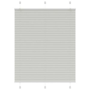 Pood24 plisseeritud ruloo helehall 105x100 cm kanga laius 104,4 cm