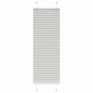 Pood24 plisseeritud ruloo helehall 40x150 cm kanga laius 39,4 cm