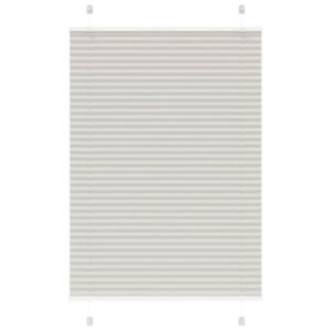 Pood24 plisseeritud ruloo helehall 85x150 cm kanga laius 84,4 cm