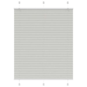 Pood24 plisseeritud ruloo helehall 110x150 cm kanga laius 109,4 cm