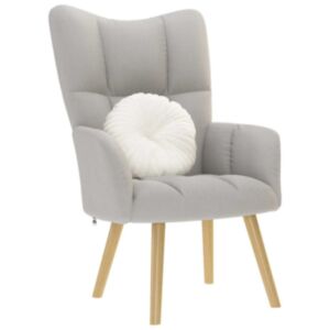 Pood24 lõõgastav tool Cloud Grey Fabric