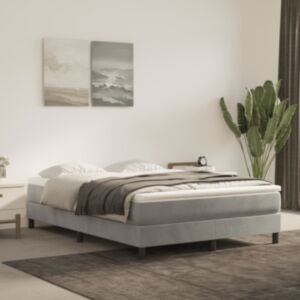 Pood24 vedrumadrats, helehall, 120x210x20 cm, samet