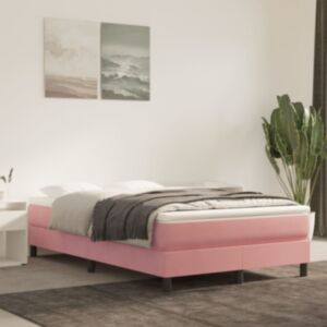 Pood24 vedrumadrats, roosa, 120x210x20 cm, samet