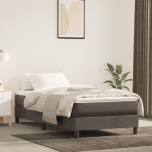 Pood24 vedrumadrats, tumehall, 90x220x20 cm, samet