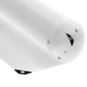 Pood24 Läbipaistev Present aasadega 3x3 m PVC