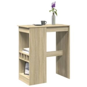 Pood24 baarilaud riiulitega, Sonoma tamm, 90x47,5x103,5 cm, tehispuit