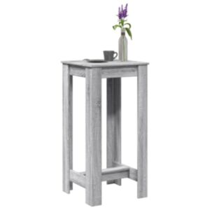 Pood24 baarilaud, hall Sonoma tamm, 51 x 50 x 103,5 cm, tehispuit