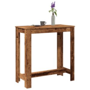 Pood24 baarilaud, vana puit, 102 x 50 x 103,5 cm tehispuit