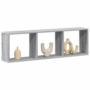 Pood24 seinakapp, 100x16x30 cm, hall Sonoma tamm, tehispuit