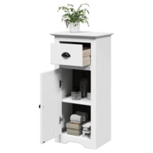 Pood24 Vannitoa Kapp "BODO" Valge 44x30x90 cm