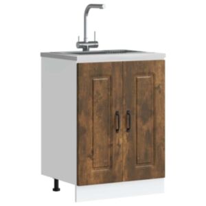 Pood24 valamu aluskapp, Kalmar suitsutatud tamm 60x46x81,5cm tehispuit
