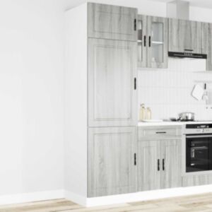 Pood24 köögikapp Porto, hall sonoma tamm, tehispuit