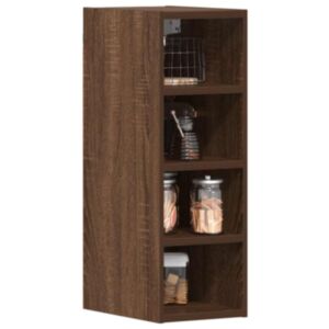 Pood24 Rippkapp Pruun tamm 20x29,5x60 cm Engineered Wood