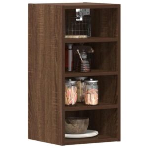 Pood24 Rippkapp Pruun tamm 30x29,5x60 cm Engineered Wood