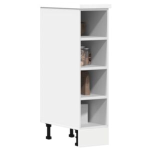 Pood24 alumine kapp valge 20x44,5x81,5 cm ehituspuit