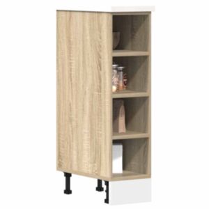 Pood24 alumine kapp Sonoma tamm 20x44,5x81,5 cm ehituspuit