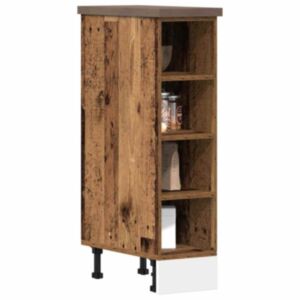 Pood24 Alumine kapp Vana puit 20x44,5x81,5 cm Tehniline puit