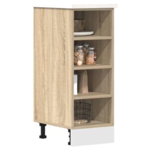 Pood24 alumine kapp Sonoma tamm 30x44,5x81,5 cm ehituspuit