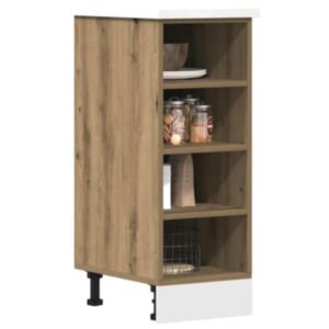 Pood24 alumine kapp Artisan tamm 30x44,5x81,5 cm ehituspuit