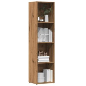 Pood24 raamatukapp Artisan Oak 36x30x143 cm Engineered Wood