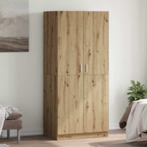 Pood24 Riidekapp Artisan Oak 90x52x200 cm Engineered Wood