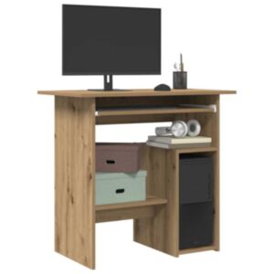 Pood24 kirjutuslaud Artisan Oak 80x45x74 cm Engineered Wood