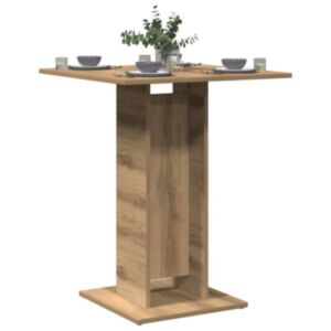 Pood24 bistroolaud Artisan tamm 60x60x75 cm Engineered Wood