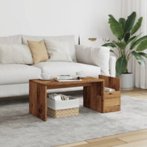 Pood24 kohvilaud, vana puit, 90 x 45 x 35 cm tehispuit