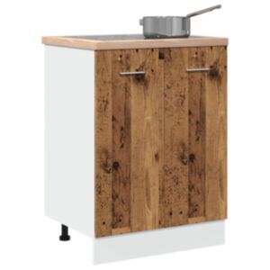 Pood24 Alumine kapp Vana puit 60x46x81,5 cm Engineered Wood