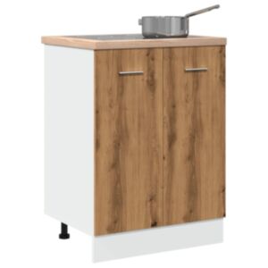 Pood24 alumine kapp Artisan tamm 60x46x81,5 cm ehituspuit