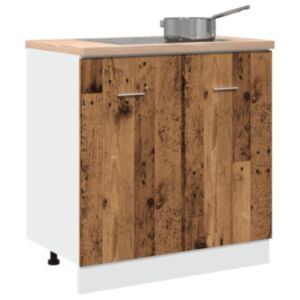 Pood24 valamu alumine kapp vana puit 80x46x81,5 cm tehniline puit