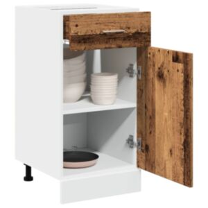 Pood24 sahtli alumine kapp vana puit 40x46x81,5 cm tehniline puit