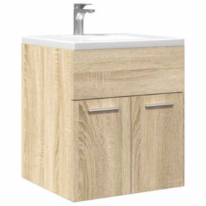 Pood24 Vannitoa valamukapp Sonoma tamm 41x38,5x46 cm ehituspuit
