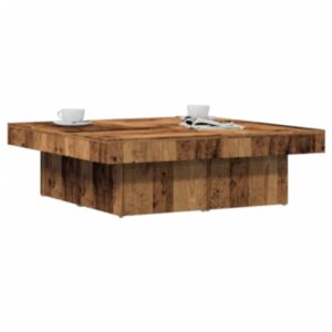 Pood24 diivanilaud Old Wood 90x90x28 cm Engineered Wood