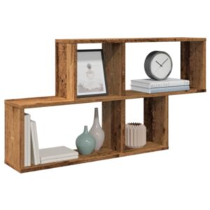 Pood24 Seinariiul Vana puit 100x18x53 cm Engineered Wood