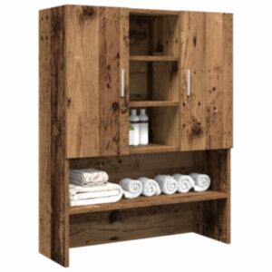 Pood24 Pesumasina Kapp Vana Puit 70,5x25,5x90 cm
